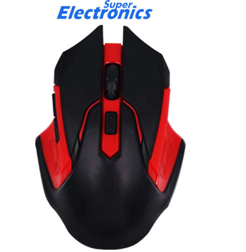Wireless Optical Gaming Mouse - red
