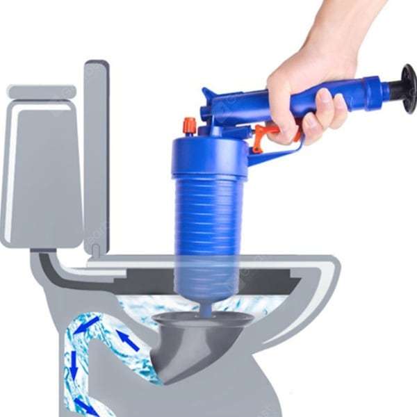 Powerful High Pressure Toilet Plunger