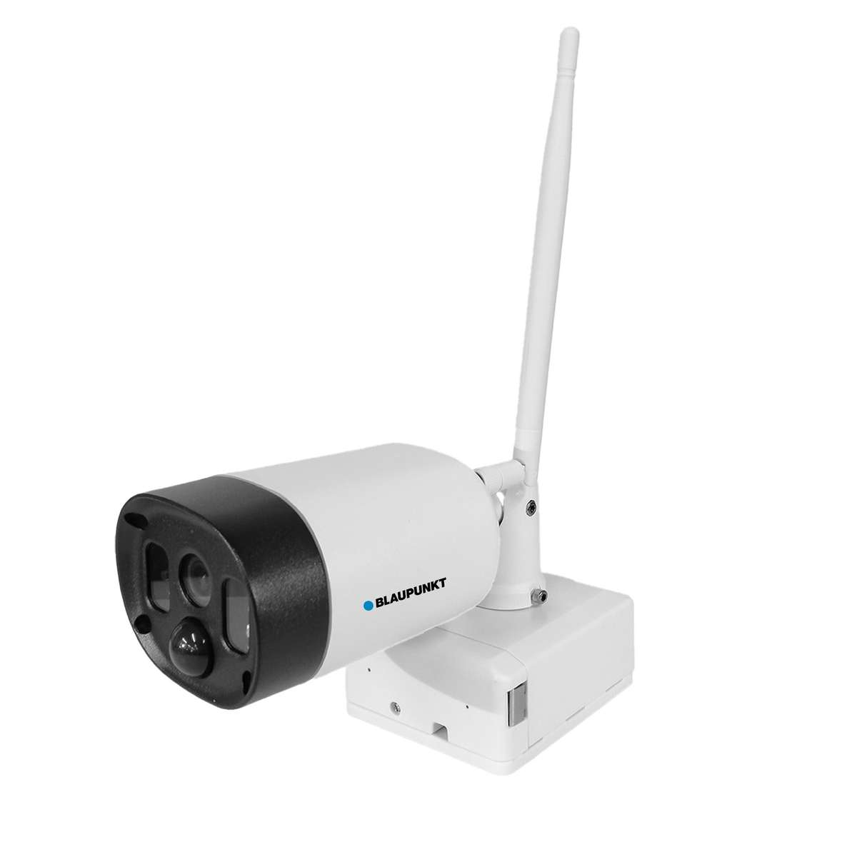 Blaupunkt Solar Home Security Camera  1080P Wireless Wi-Fi Outdoor Security Camera with Solar ...