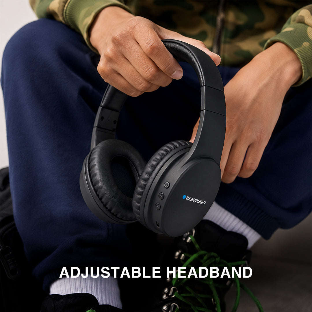 Blaupunkt Bluetooth Headphones  Wireless Over-Ear Headphones with Bluetooth® 5.0