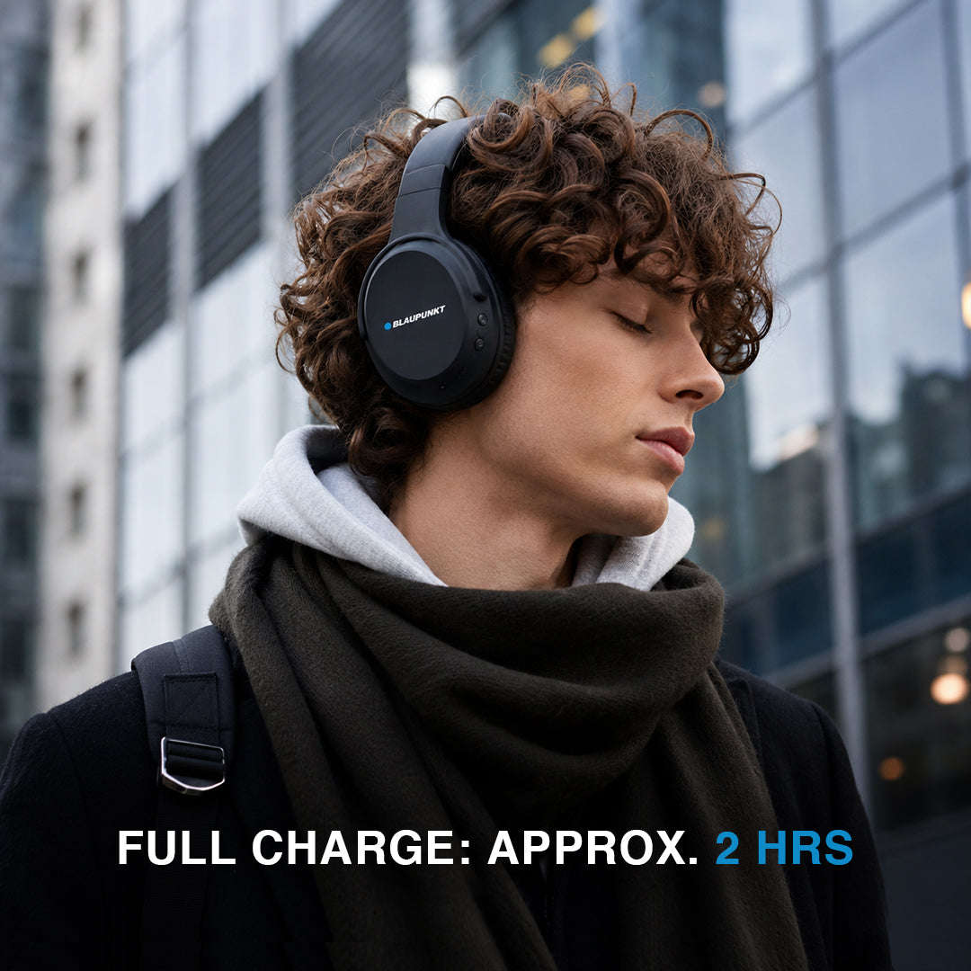 Blaupunkt Bluetooth Headphones  Wireless Over-Ear Headphones with Bluetooth® 5.0