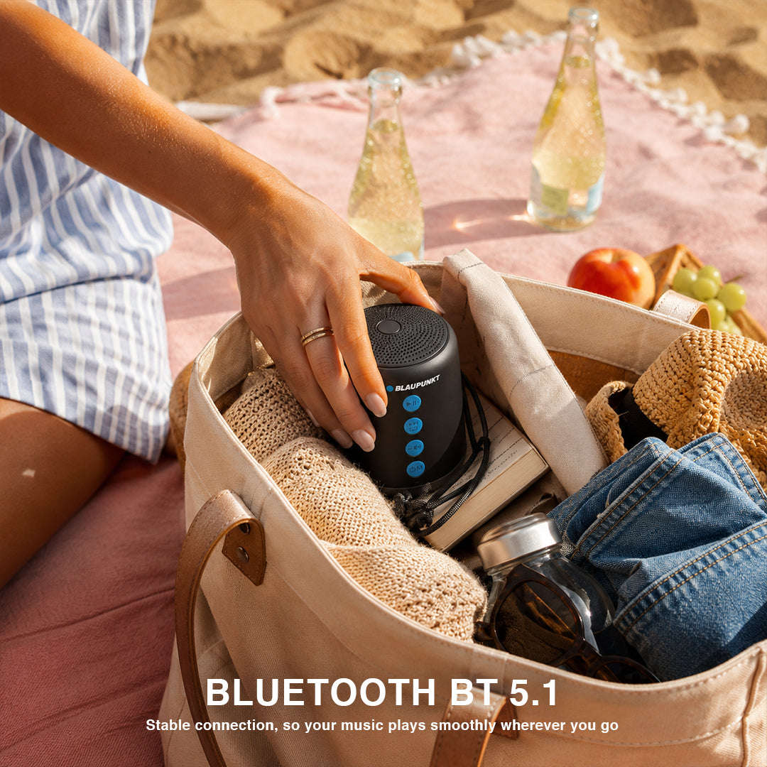 Blaupunkt Musika Bluetooth Speaker & TWS Earbuds Combo  Portable Speaker with Wireless Earbuds...