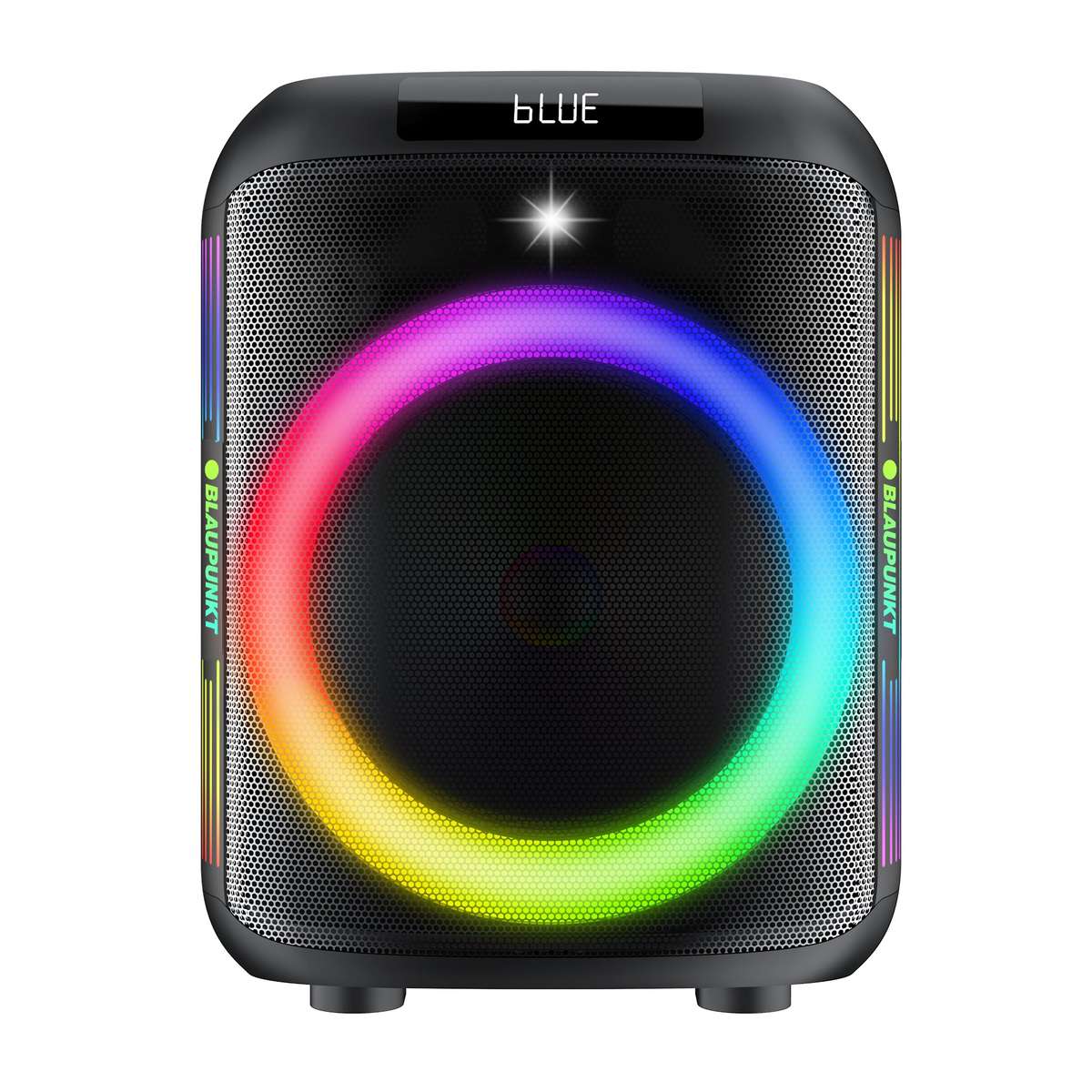 Blaupunkt Harmony 20W Party Speaker  Portable Bluetooth® Speaker with LED Lights & FM Radio