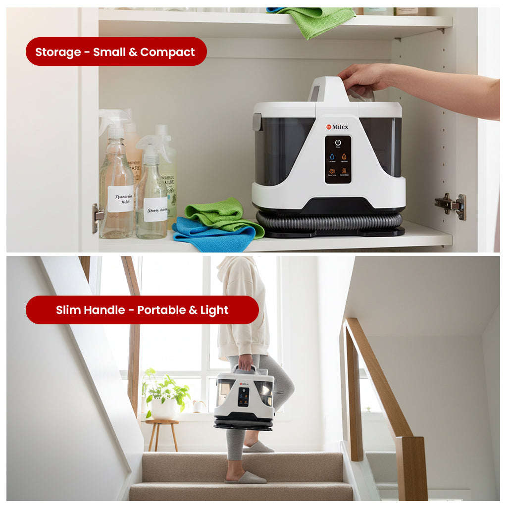 Milex Hydro-Steam Carpet & Upholstery Cleaner  1700W Multi-Function Steam Cleaner