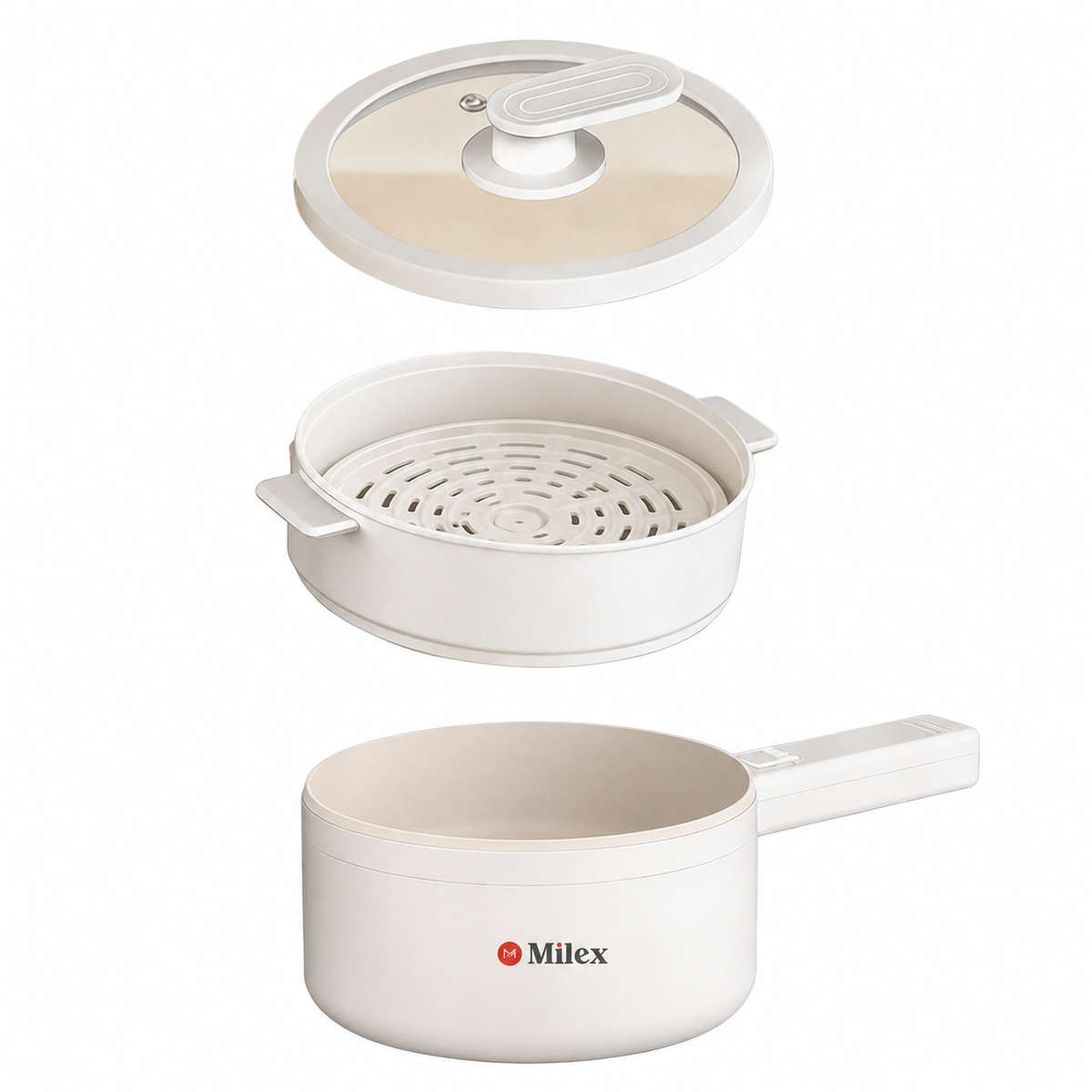 Milex Electric One Pot Cooker  1.8L Multi-Function Electric Cooker