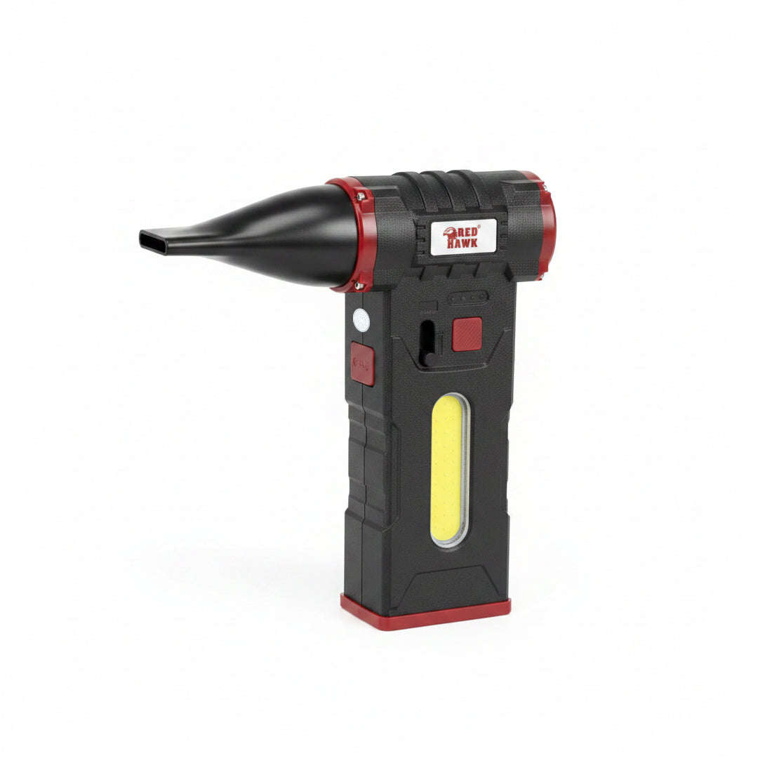 Milex Red Hawk Blow & Vacuum Plus  Powerful 2-in-1 Cordless Blower & Vacuum