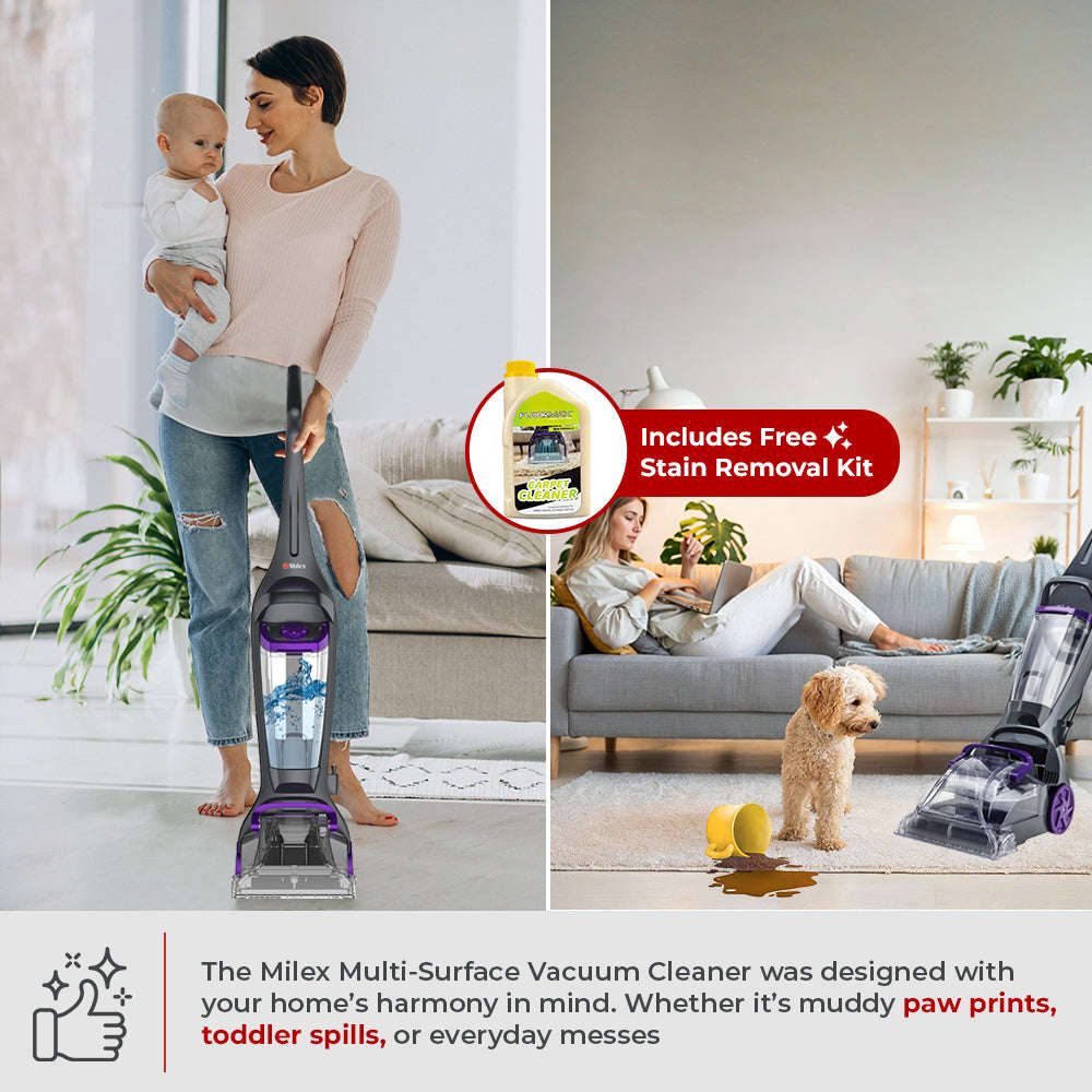 Milex Pro-Pet Shampooer Carpet Cleaner  800W Carpet & Upholstery Cleaner