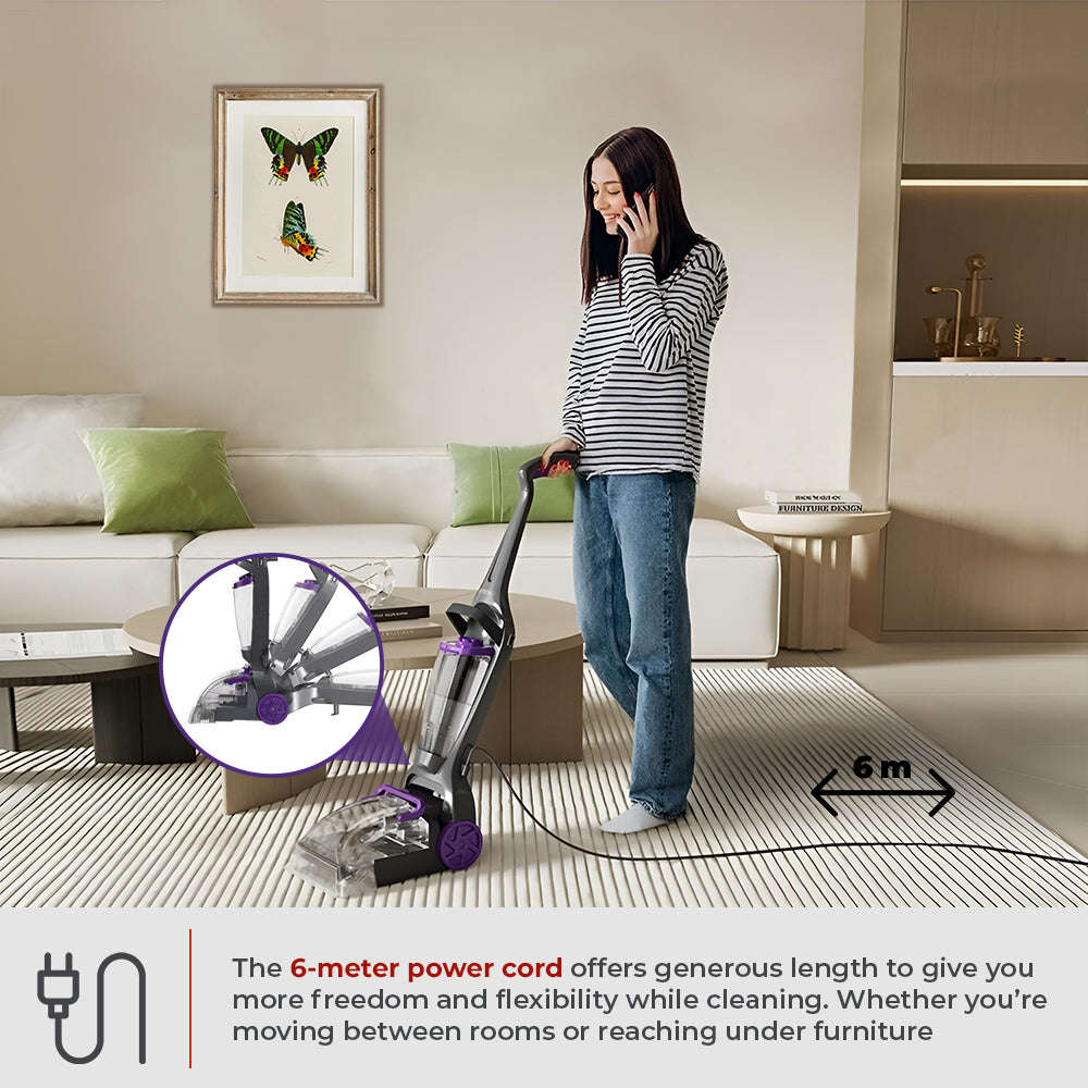Milex Pro-Pet Shampooer Carpet Cleaner  800W Carpet & Upholstery Cleaner