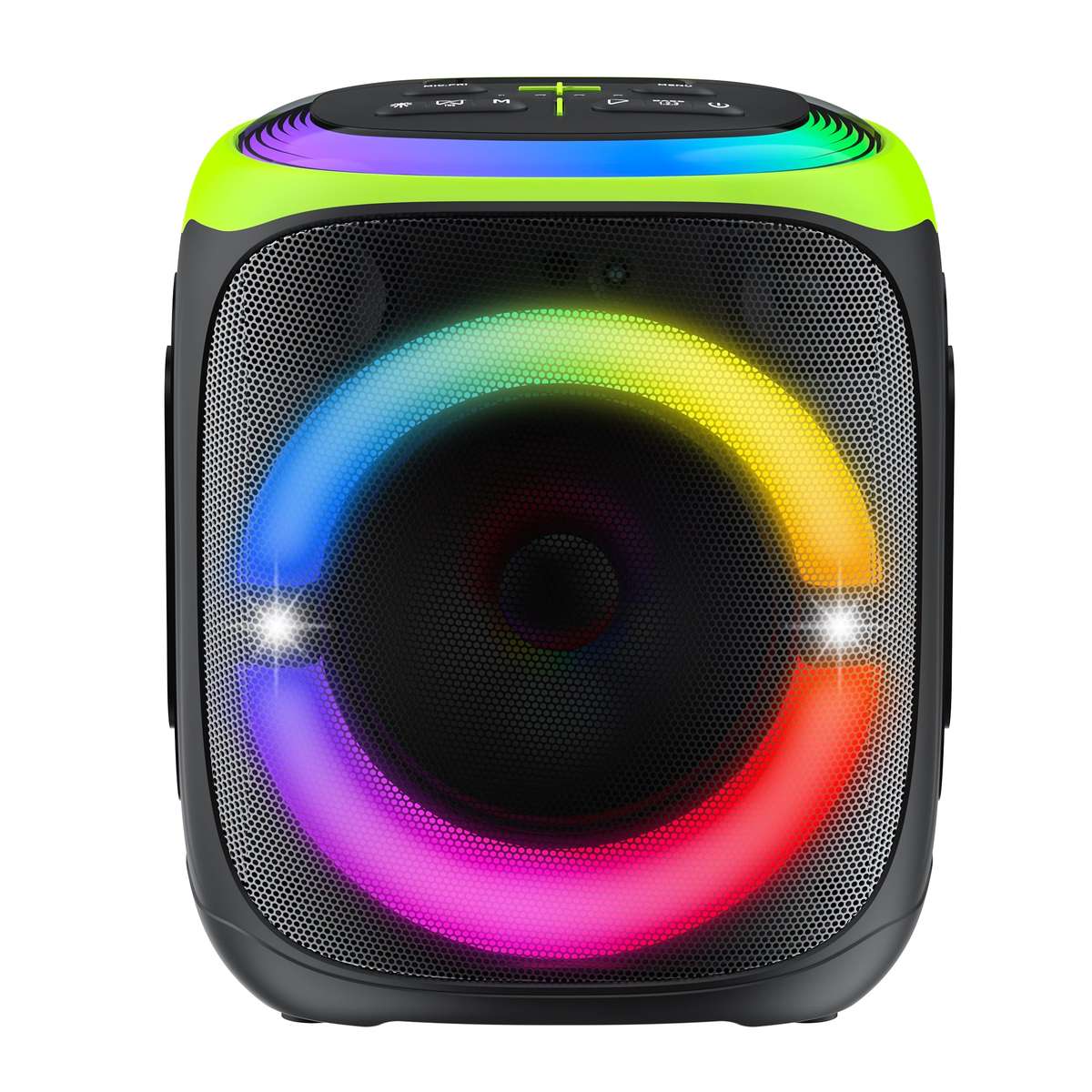 Polartec Clarion 60W RMS Party Speaker  Portable Bluetooth Party Speaker with Microphone & LED...