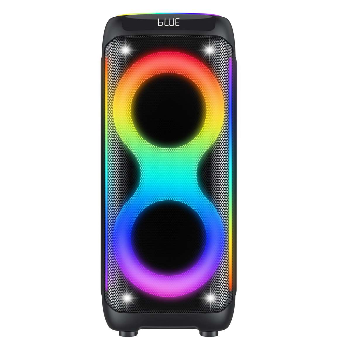 Polartec Eclipse 80W Party Speaker  Portable Bluetooth Party Speaker with LED Lights & Microph...