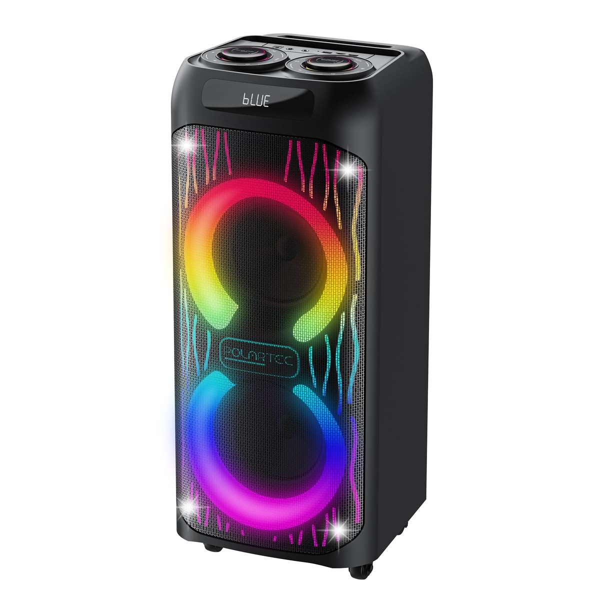 Polartec Viper 100W RMS Party Speaker  Portable Bluetooth Party Speaker with Wireless Micropho...