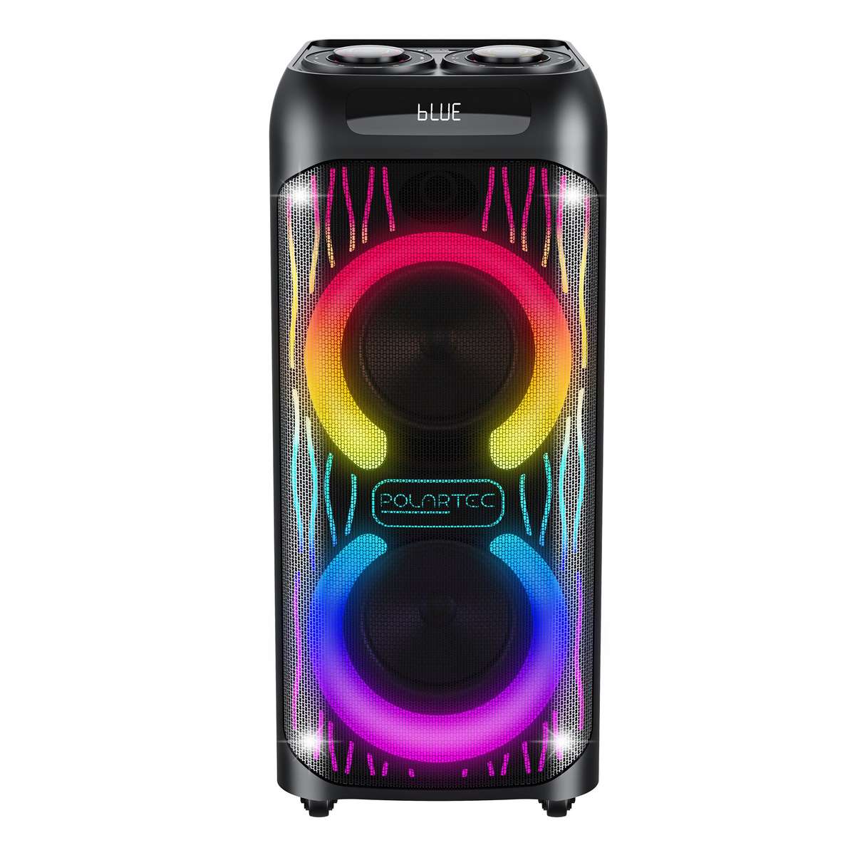 Polartec Viper 100W RMS Party Speaker  Portable Bluetooth Party Speaker with Wireless Micropho...