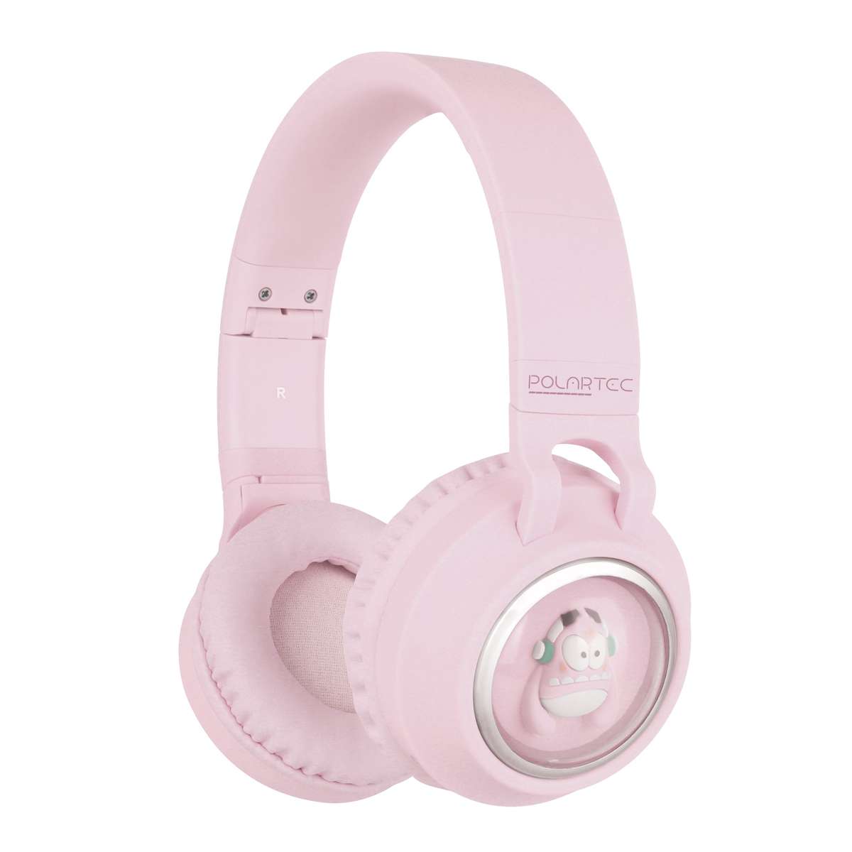 Polartec Bubble Bluetooth Headphones  Pink | Wireless Over-Ear Headphones with Bluetooth 5.3 &...