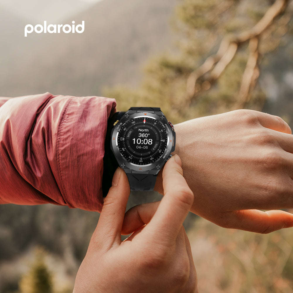 Polaroid Pulse GPS Smartwatch Black