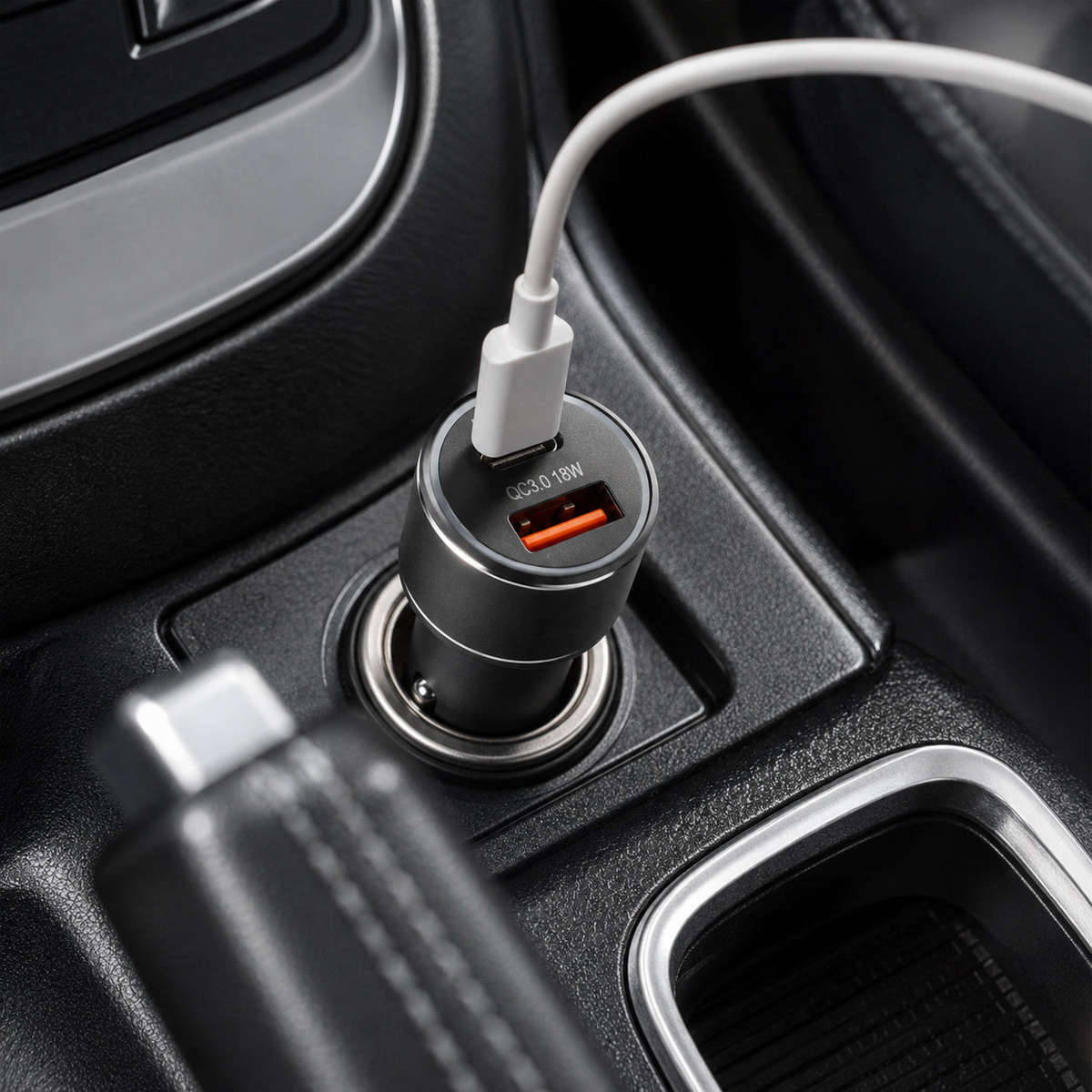 Polartec 36W PD Fast Car Charger  Dual USB-C & USB-A Fast Car Charger