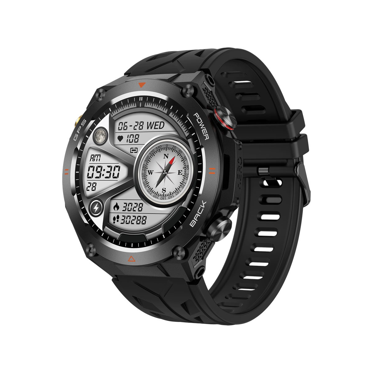 Polaroid Pulse GPS Smartwatch Black