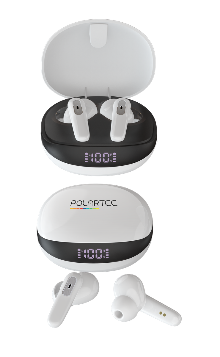 Polartec Noise Cancelling TWS Earbuds  Bluetooth 5.0 Wireless Earbuds with Active Noise Cancel...