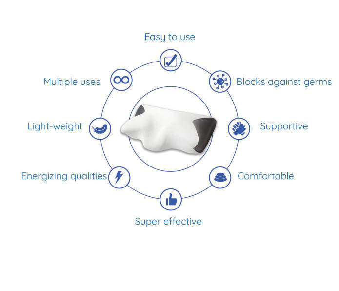 Carbon X Butterfly Pillow (Memory Foam & Anti Snore Pillow)