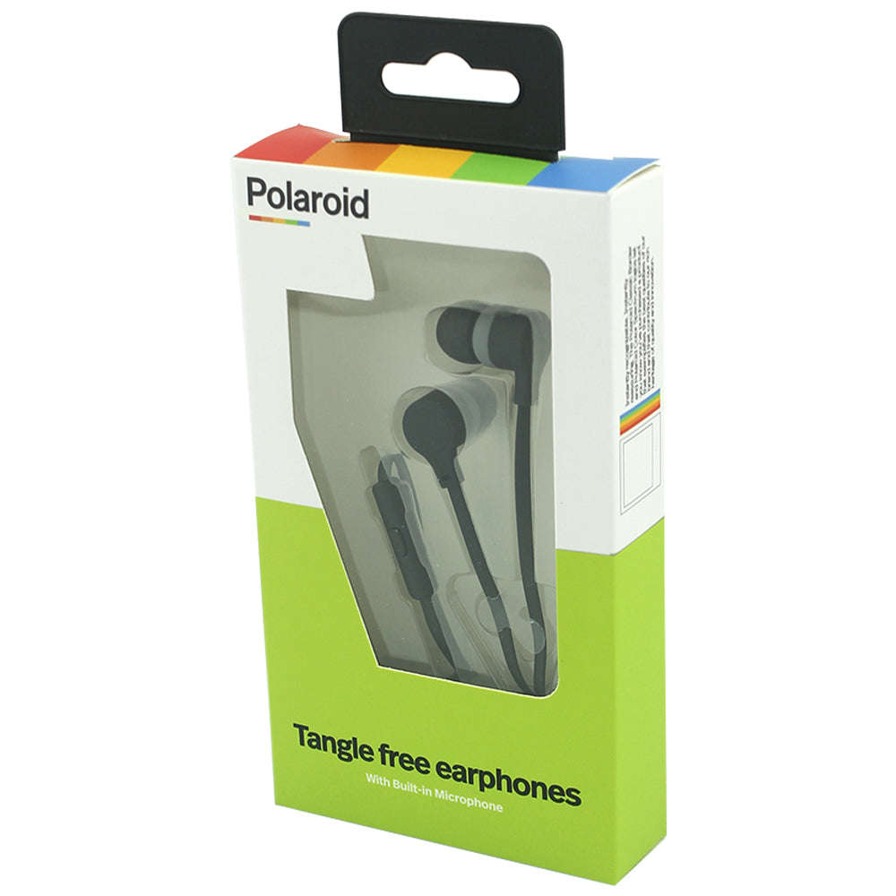 Polaroid Tangle Free Earphones - Turquoise