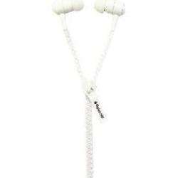 Polaroid Zip Earphones  Stereo Wired Earphones with Inline Microphone | Tangle-Free Zip Cable