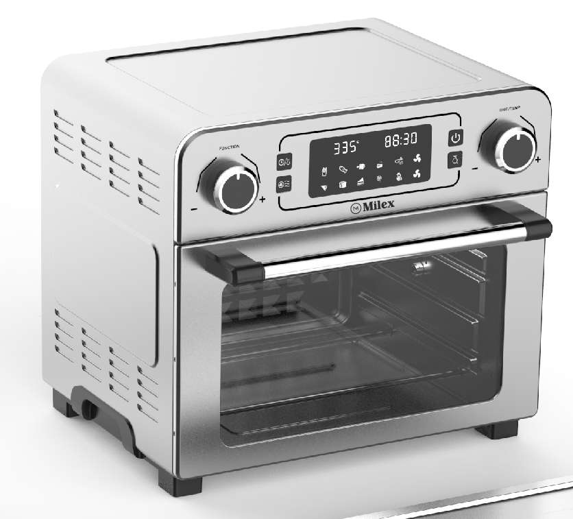 Milex - 23 litre AirFryer oven with Rotisserie