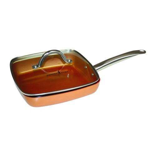 Copper Chef - 24cm Square Pan With Lid