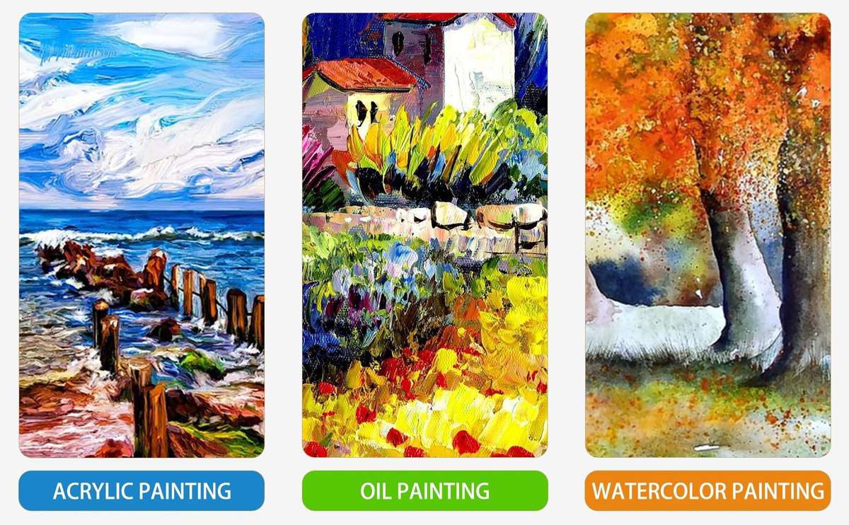 Artecho Canvas Panel 12 Set Value Pack White - 11" x 14"