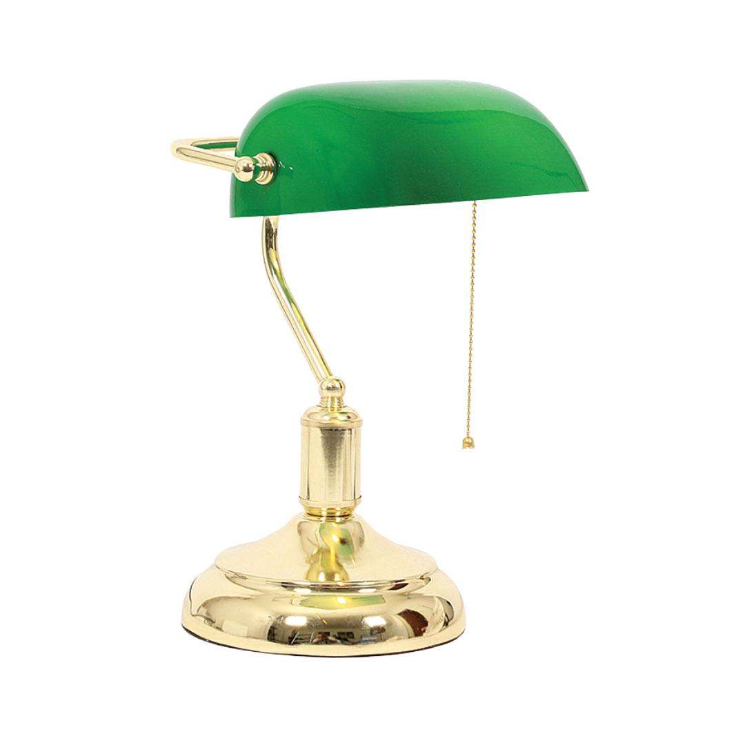 Bankers Lamp replacement shade only - Green