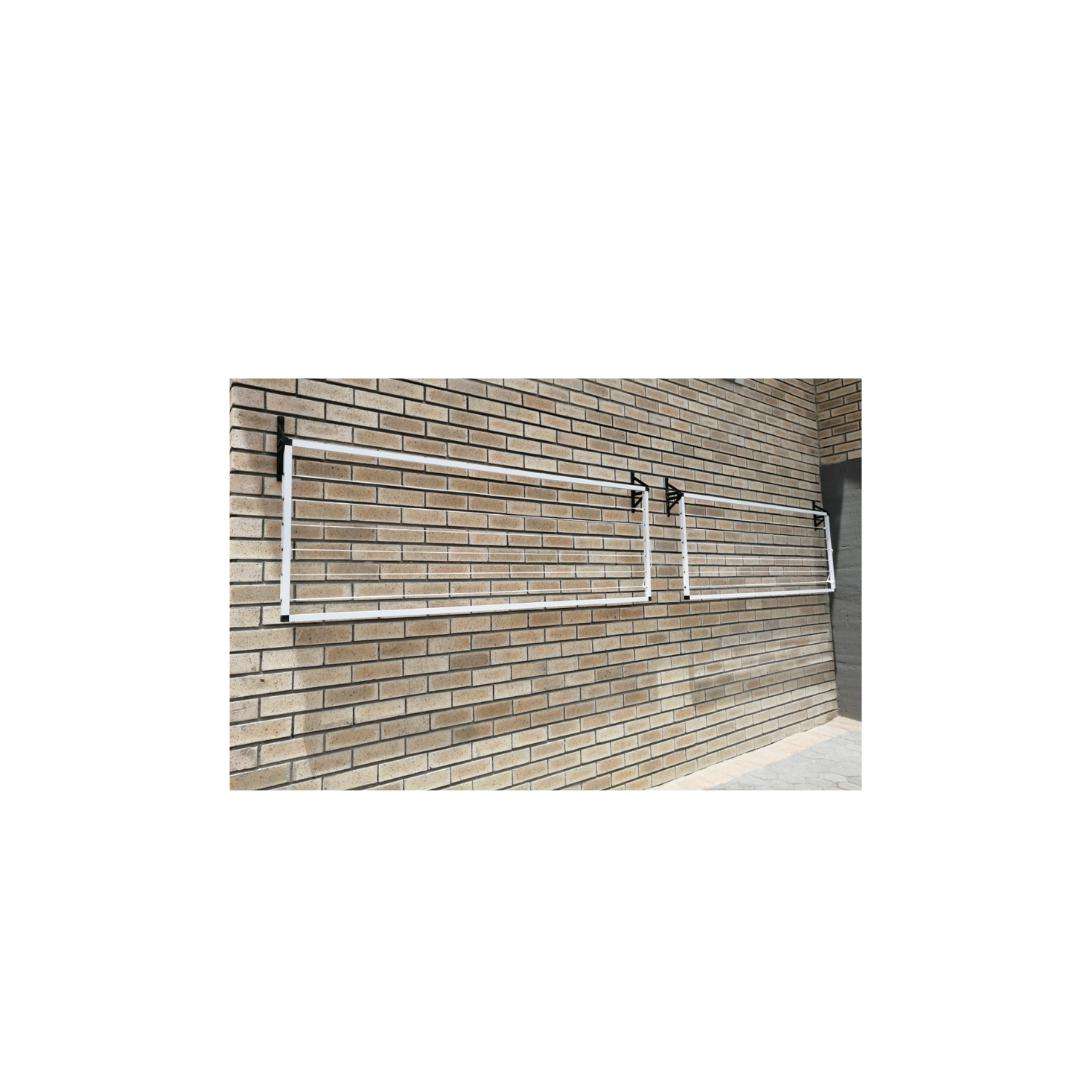 Collapsable aluminium wash lines / washing line - 2m long x 700mm wide.