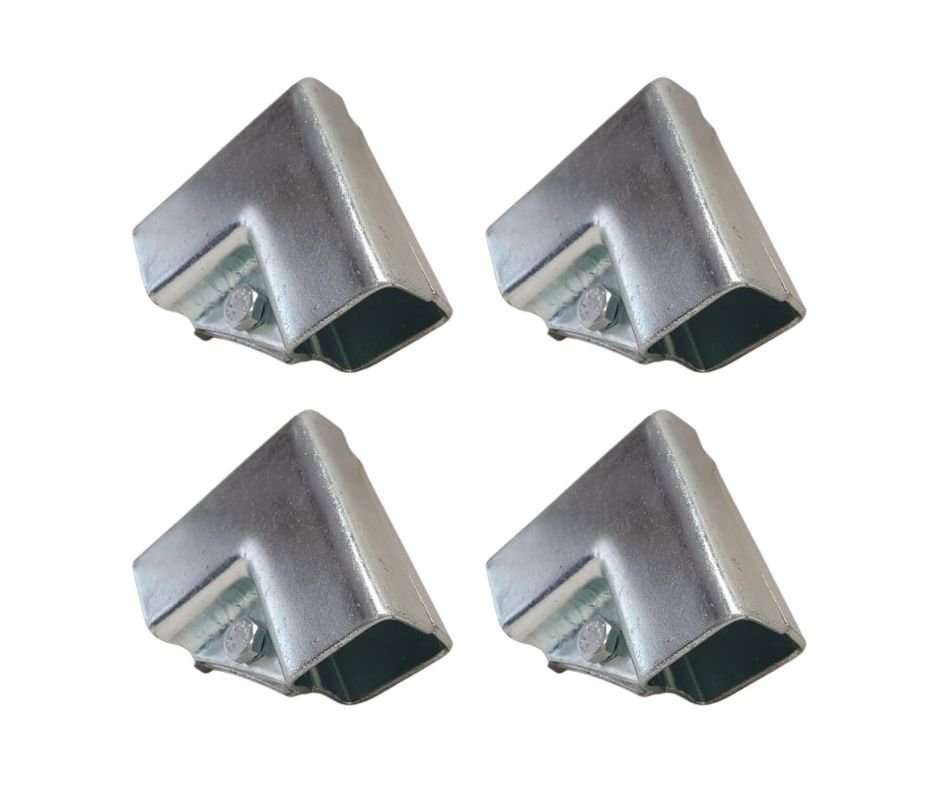 Insta-Connect No Weld DIY Connectors - 90 Degree Joint 2 Way - 4 pack