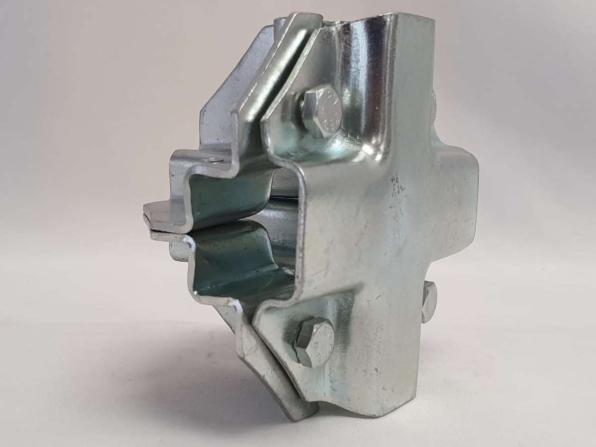 Insta-Connect No Weld DIY Connectors - Cross Joint - Mild Steel