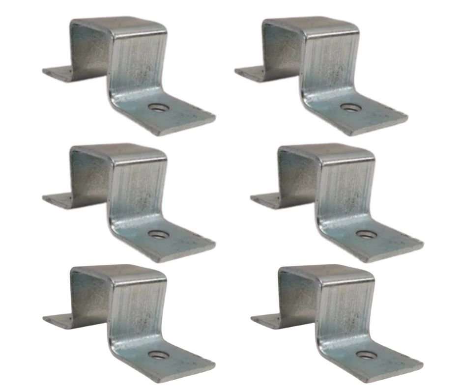 Insta-Connect No Weld DIY Connectors - Wall Mount Bracket Small - 6 pack