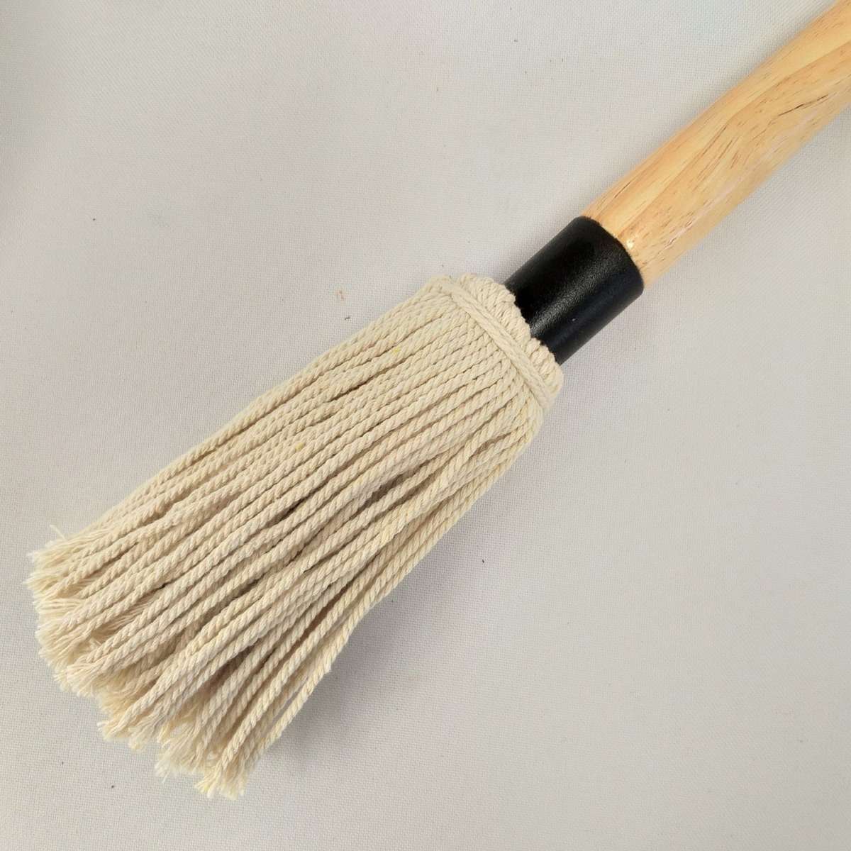 Lifespace 45cm BBQ Braai Basting Mop Brush with 3 Spare Heads