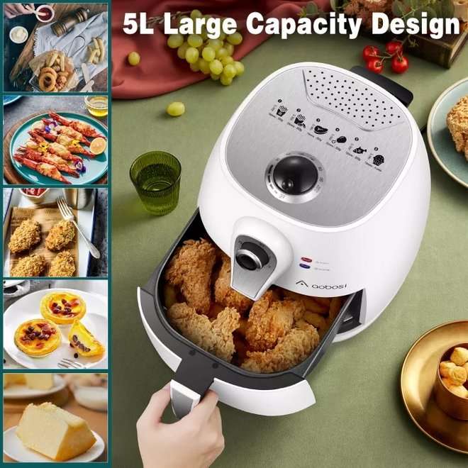 Aobosi 5Lt Air Fryer - Excellent Affordable Quality