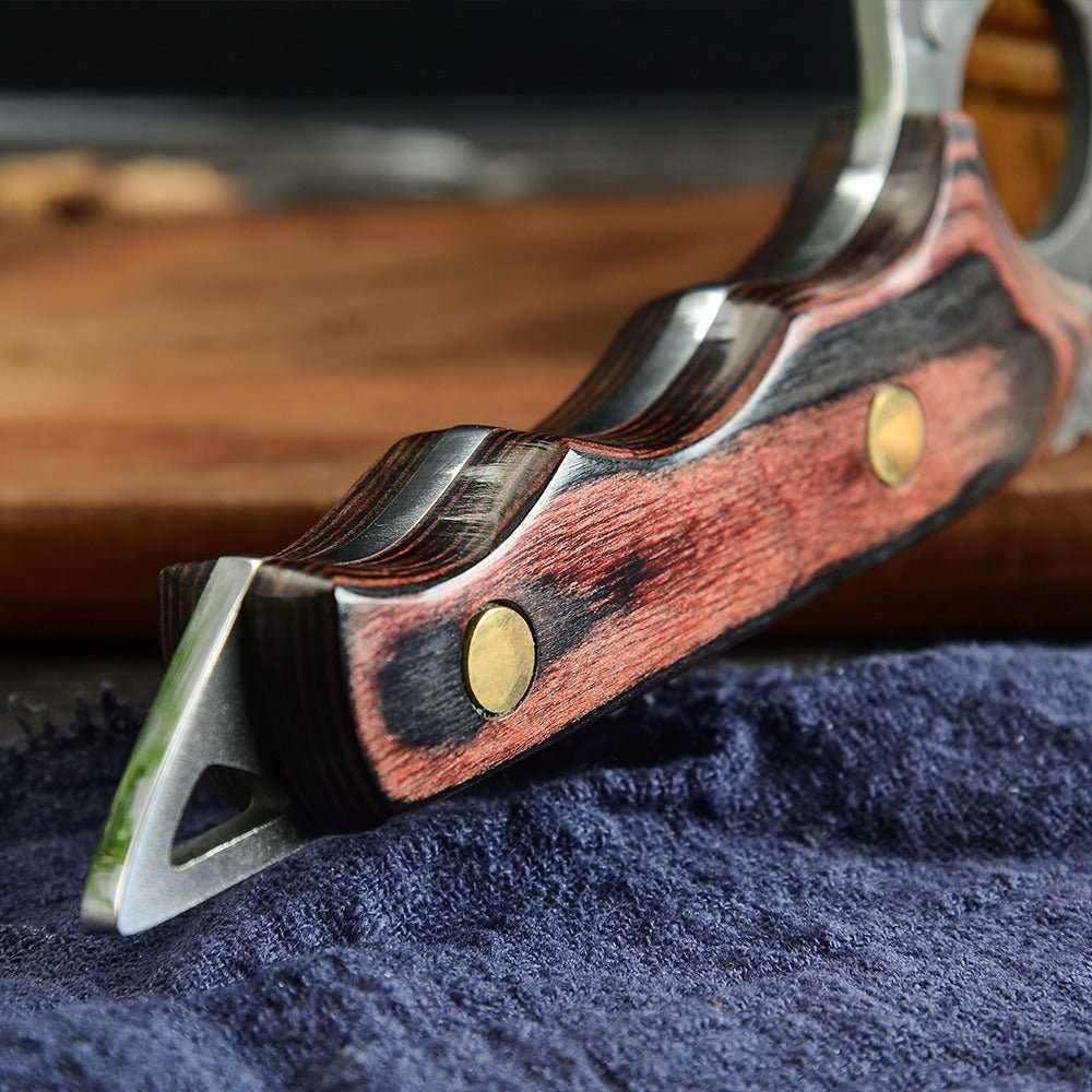 Lifespace 6,5" Hunting Cleaver with Utility Hook & Sheath