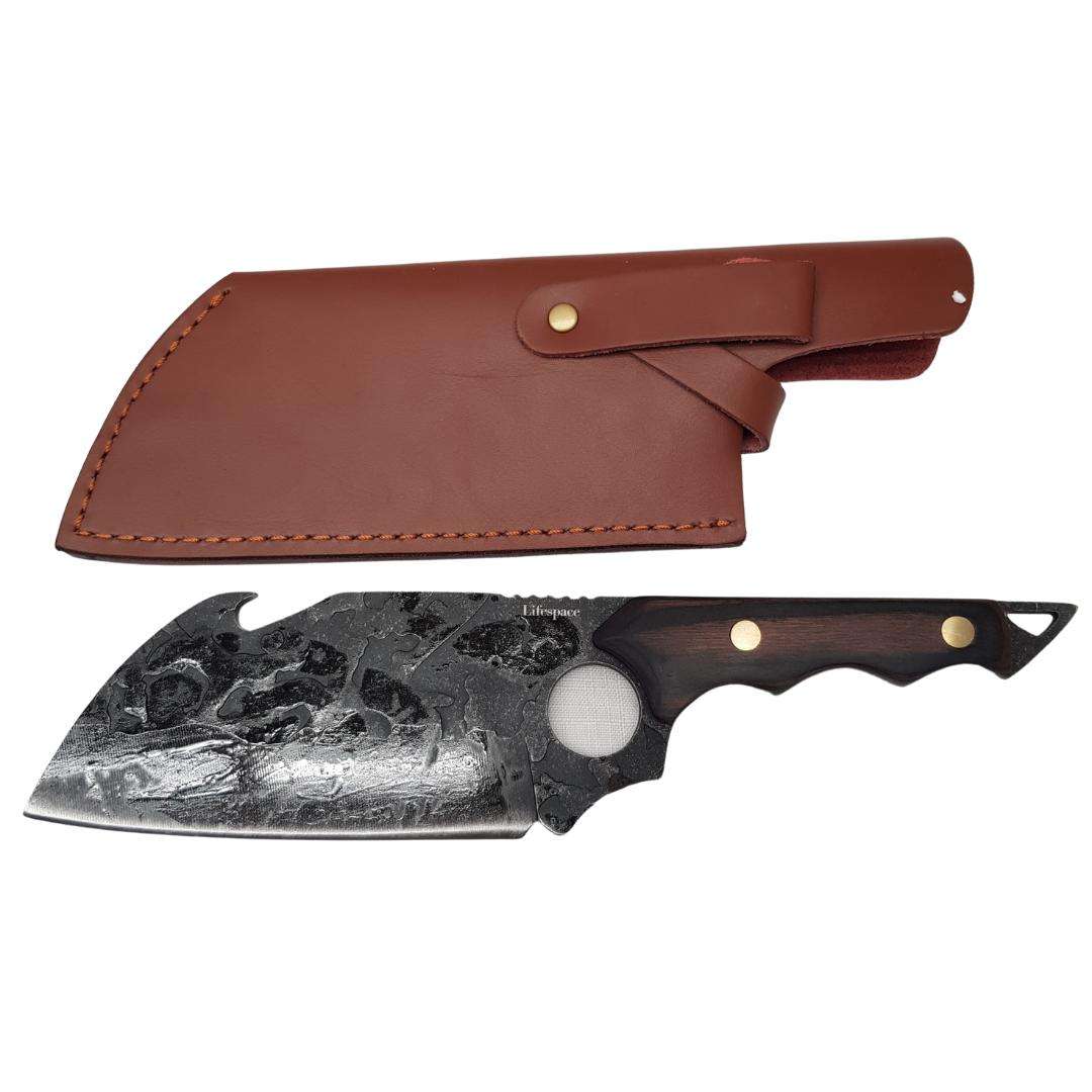 Lifespace 6,5" Hunting Cleaver with Utility Hook & Sheath