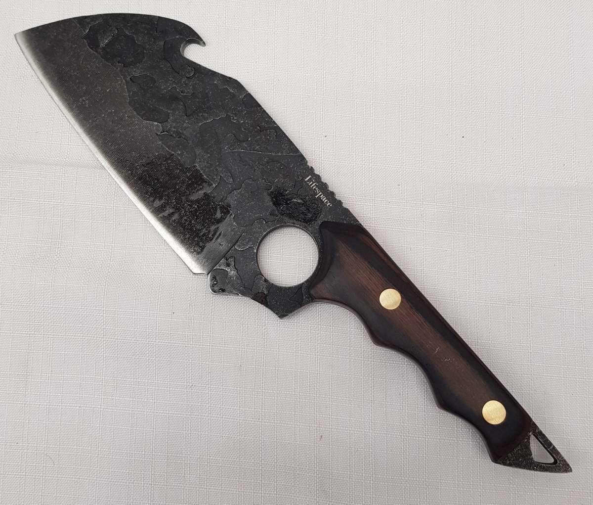 Lifespace 6,5" Hunting Cleaver with Utility Hook & Sheath