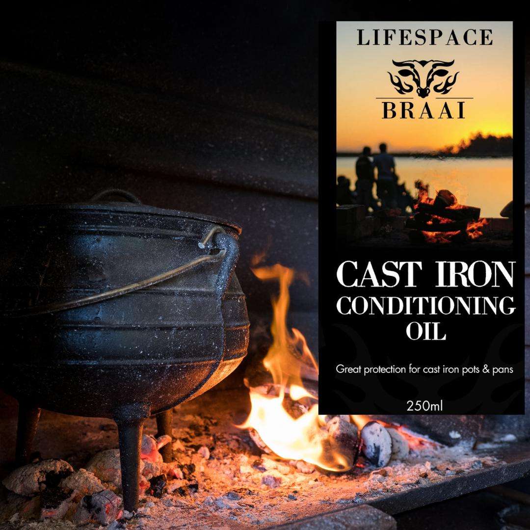 Lifespace Cast Iron Conditioning Oil - 250ml