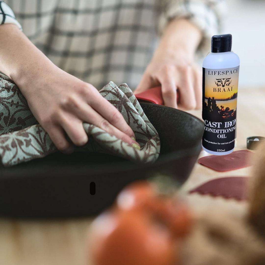 Lifespace Cast Iron Conditioning Oil - 250ml
