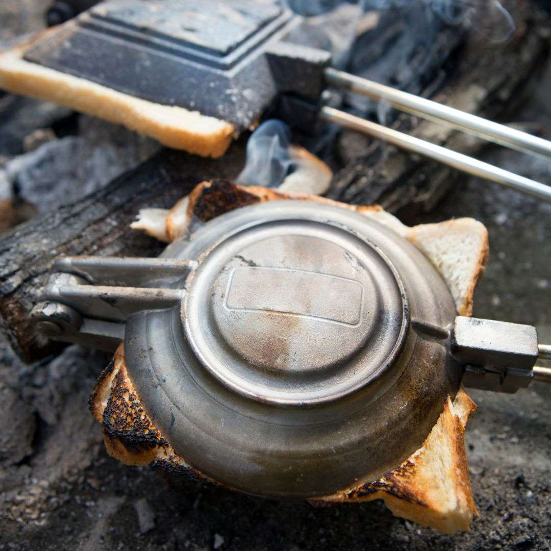 Lifespace Cast Iron Jaffle Irons - 2 pack