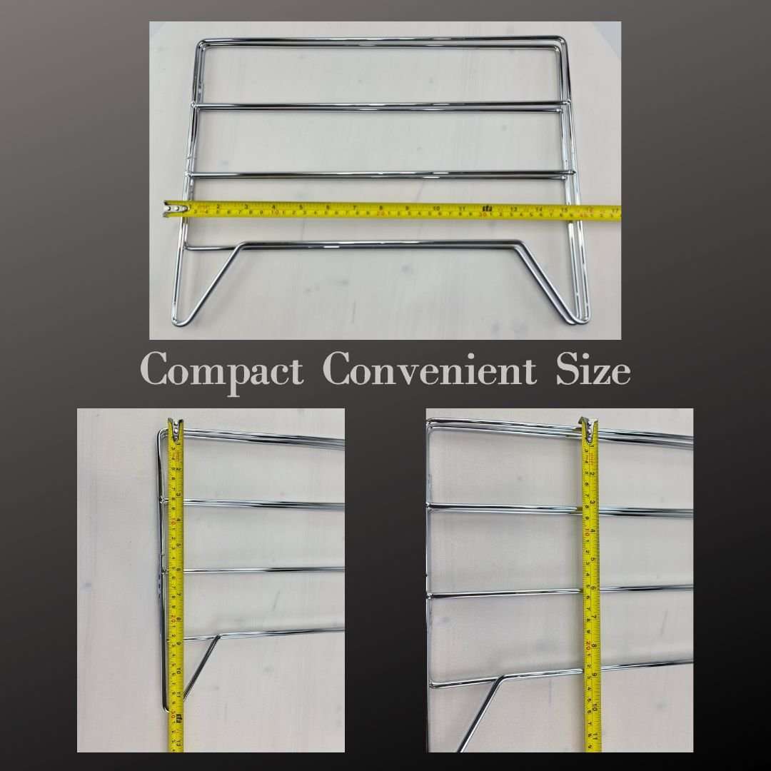 Lifespace Folding Multi Level Grid Stand - Chrome