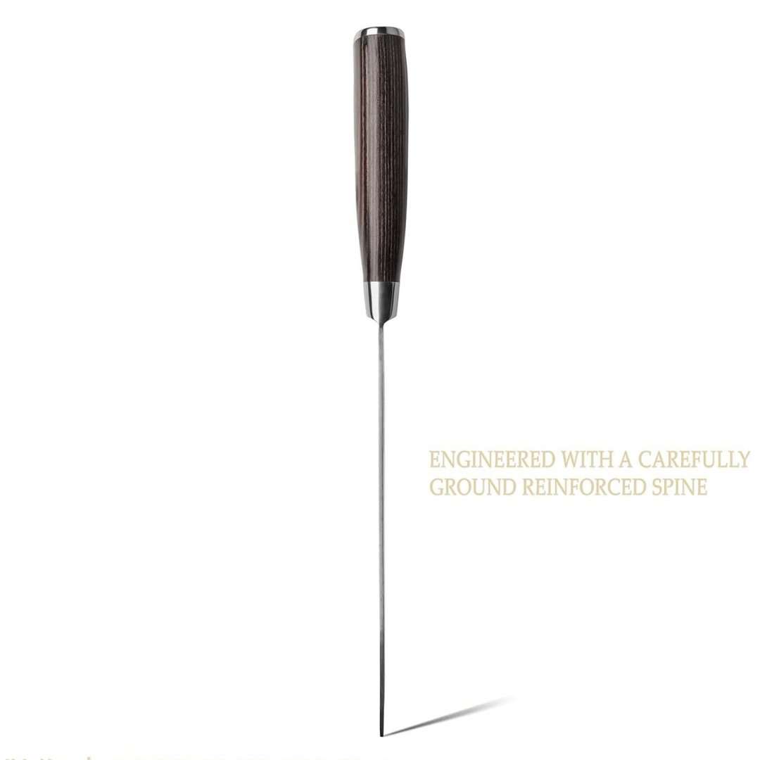 Lifespace Laser Engraved 5CR15 Kitchen Nakiri Chef Knife in a Gift Box