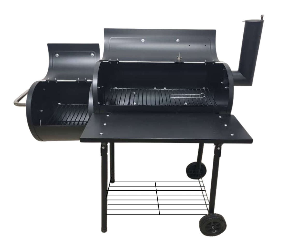 Lifespace Compact Offset Barrel Smoker & Braai - Assembled Unit Available in Cape Town