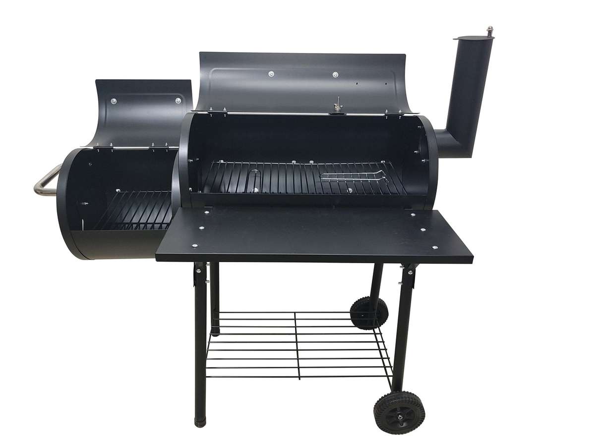Lifespace Compact Offset Barrel Smoker & Braai - Assembled Unit Available in Cape Town