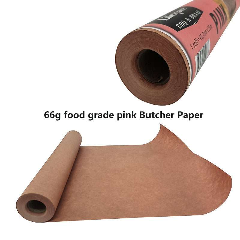 Lifespace Premium BBQ Pink Butcher Paper - Competition Quality - 25m roll