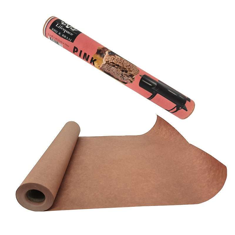 Lifespace Premium BBQ Pink Butcher Paper - Competition Quality - 25m roll