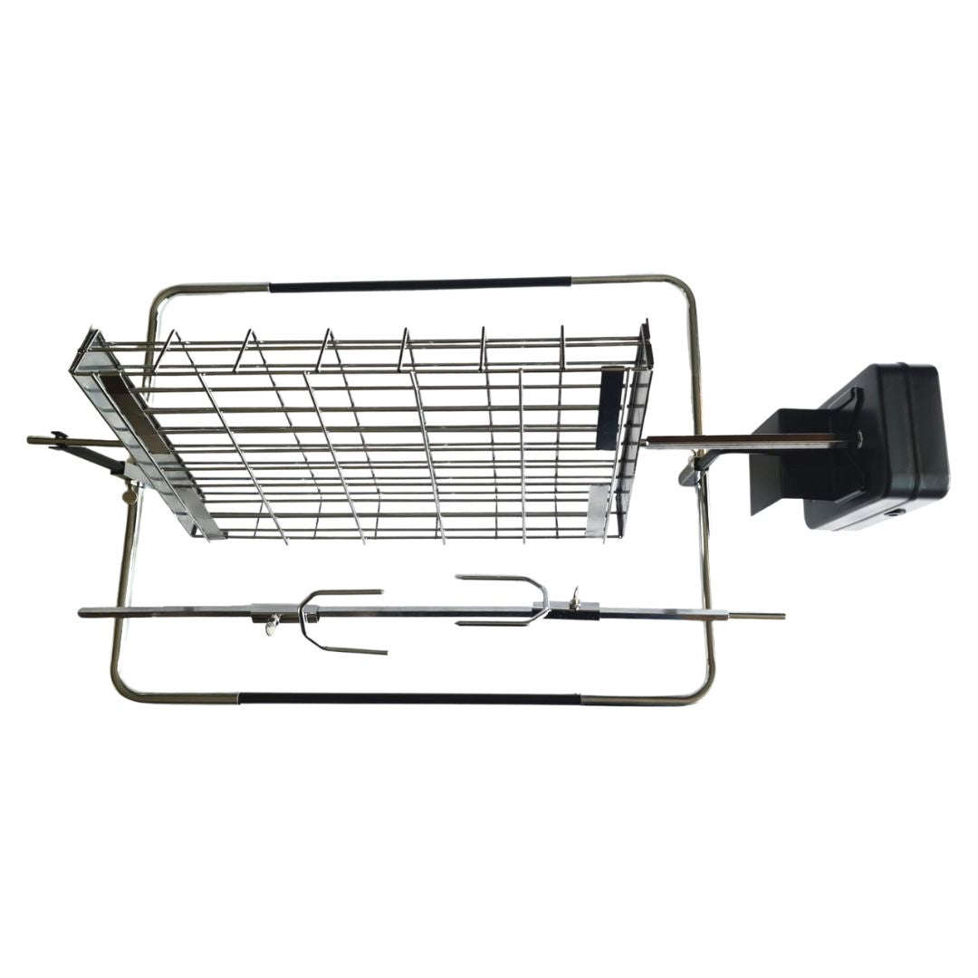 Lifespace Rotisserie Kit with Motor & Standard Flat Basket