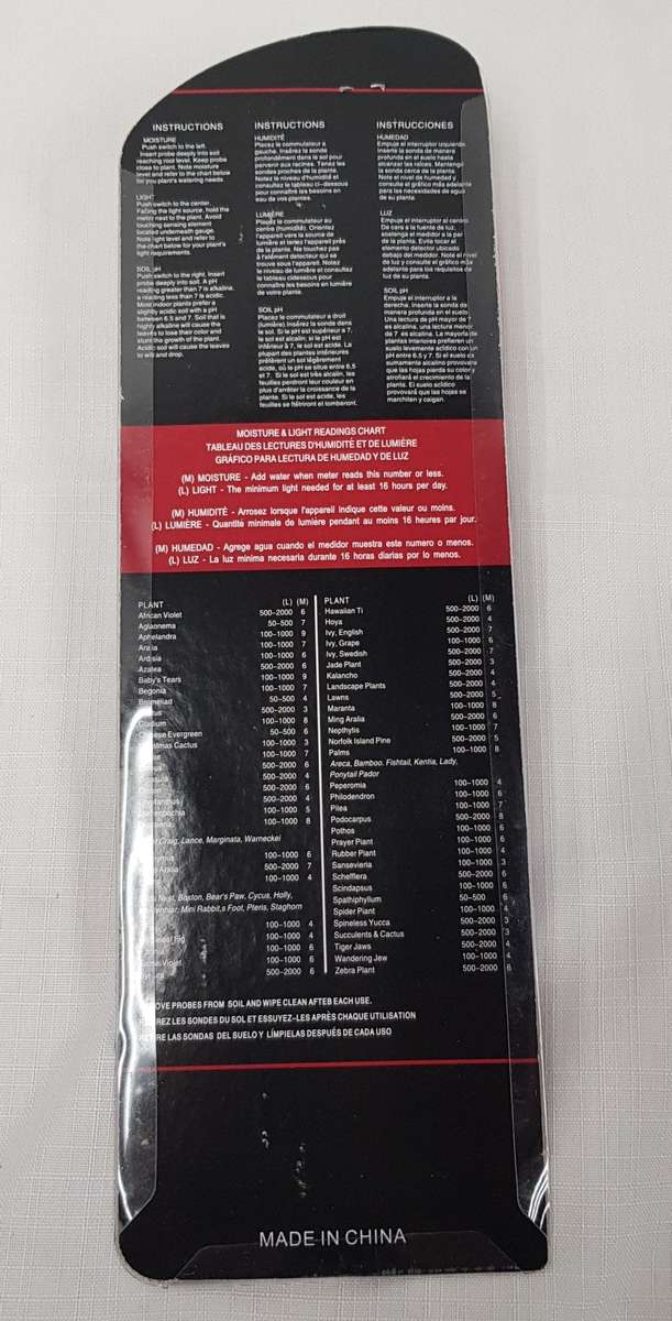 Lifespace Soil Test Analyser 3-way