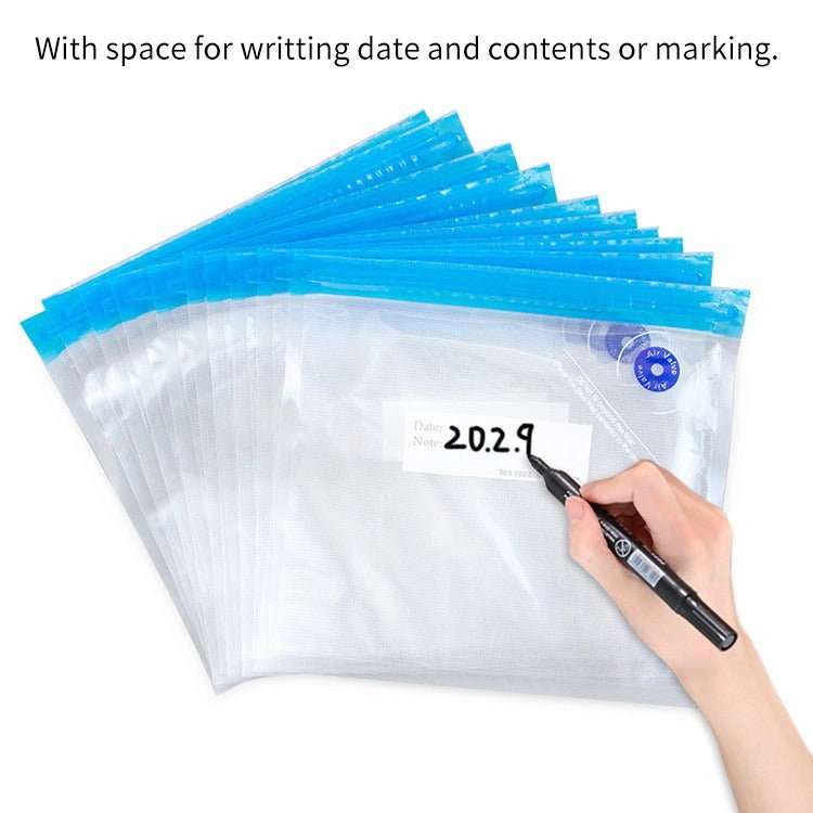 Lifespace Sous Vide Cooking Air Valve Vacuum Reusable Bag - pack of 10 - 21cm x 22cm