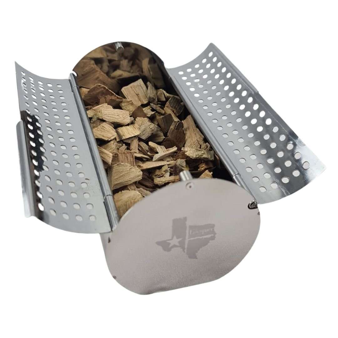 Lifespace Stainless Steel Mini Wood Chip or Pellet Smoker Box